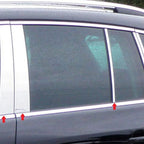 Luxury FX Chrome Pillar Post Trim Kit for Volkswagen Tiguan (2009–2017)
