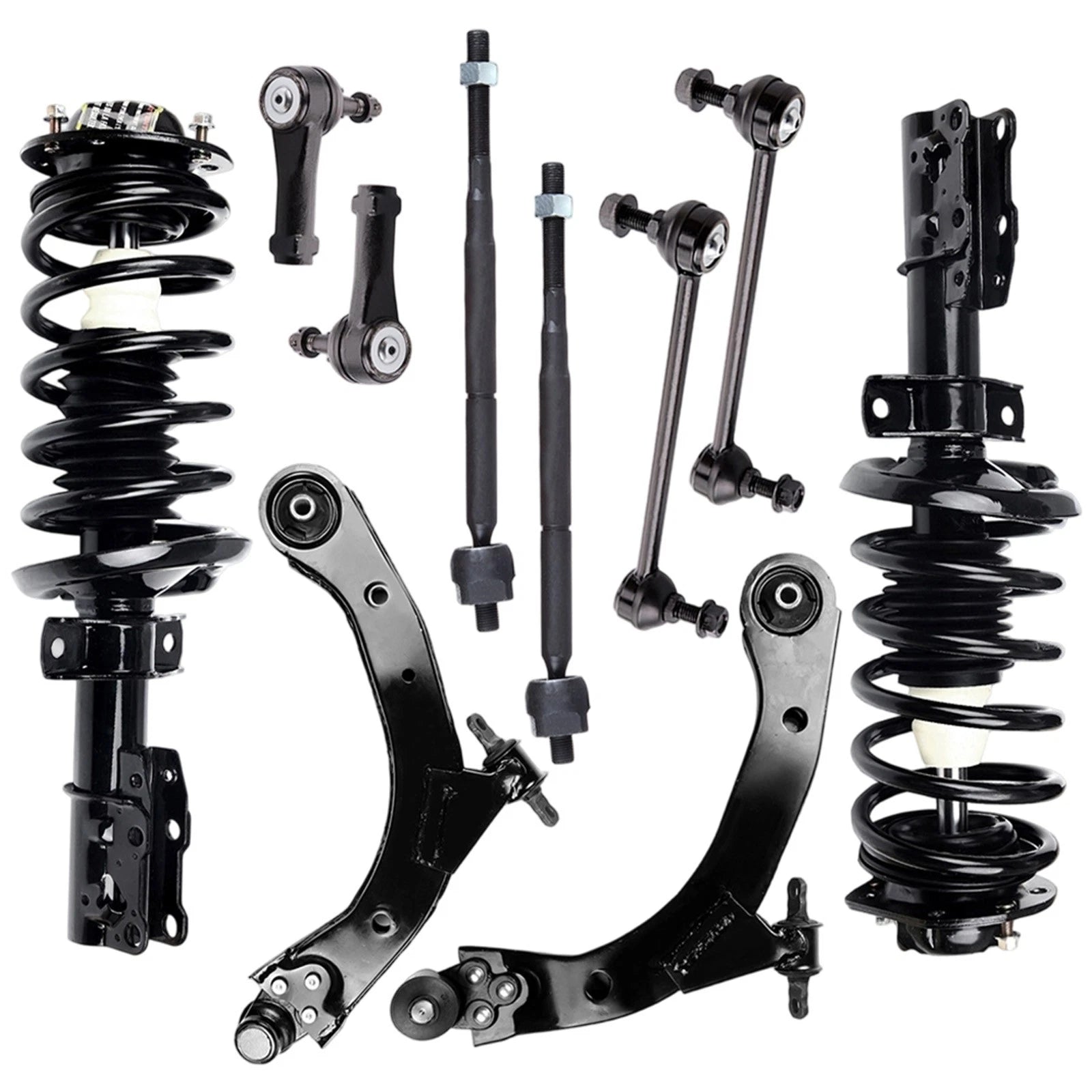 Set of 4 Front Strut Lower Control Arms for Chevrolet Cobalt HHR (2005–2010)
