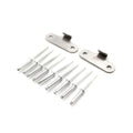 Universal Racing Bonnet Hook Pin Lock Kit Fastener for Cars (No Year Specified)