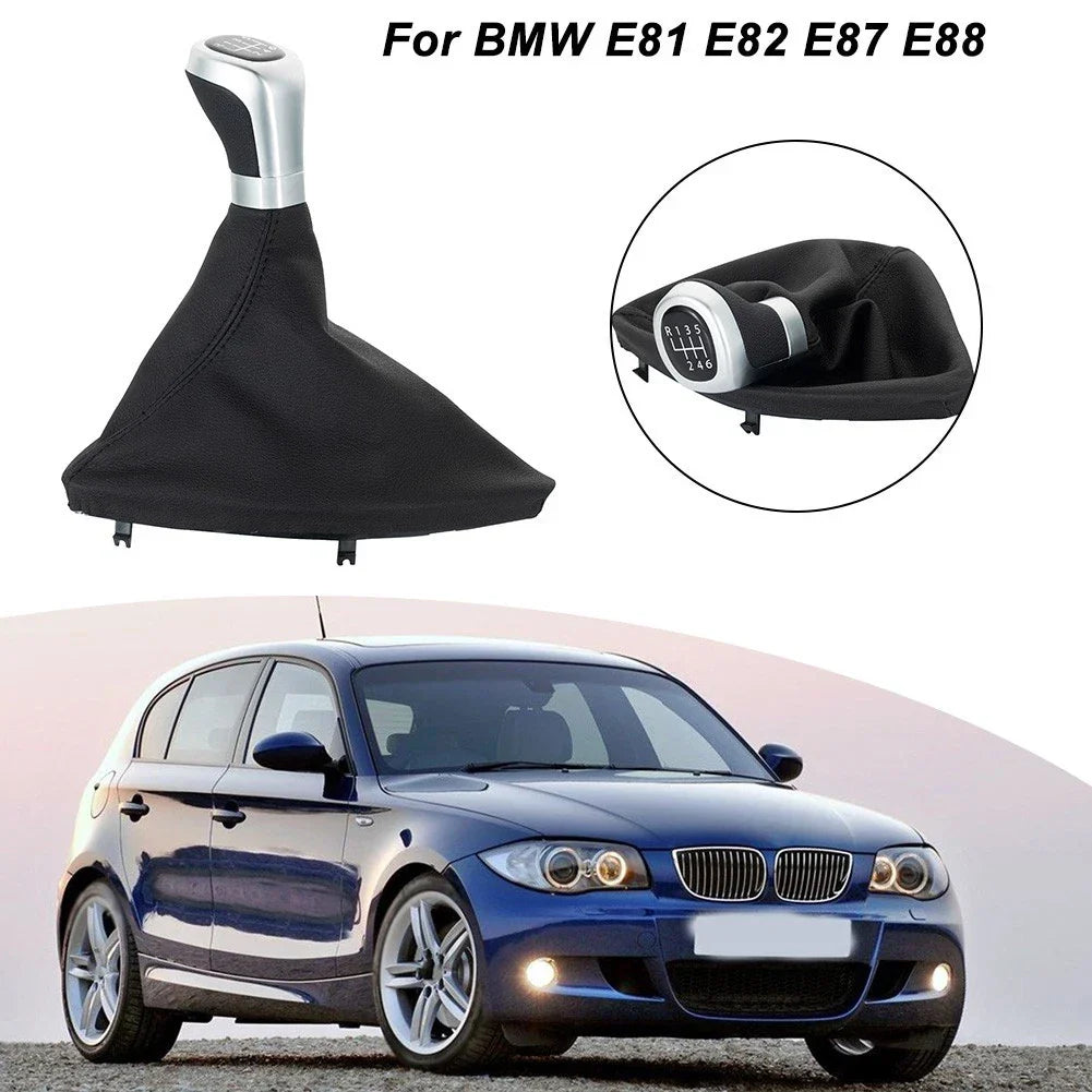 Gear Shift Knob and Gaiter Boot Cover Frame Assembly for BMW Series 1