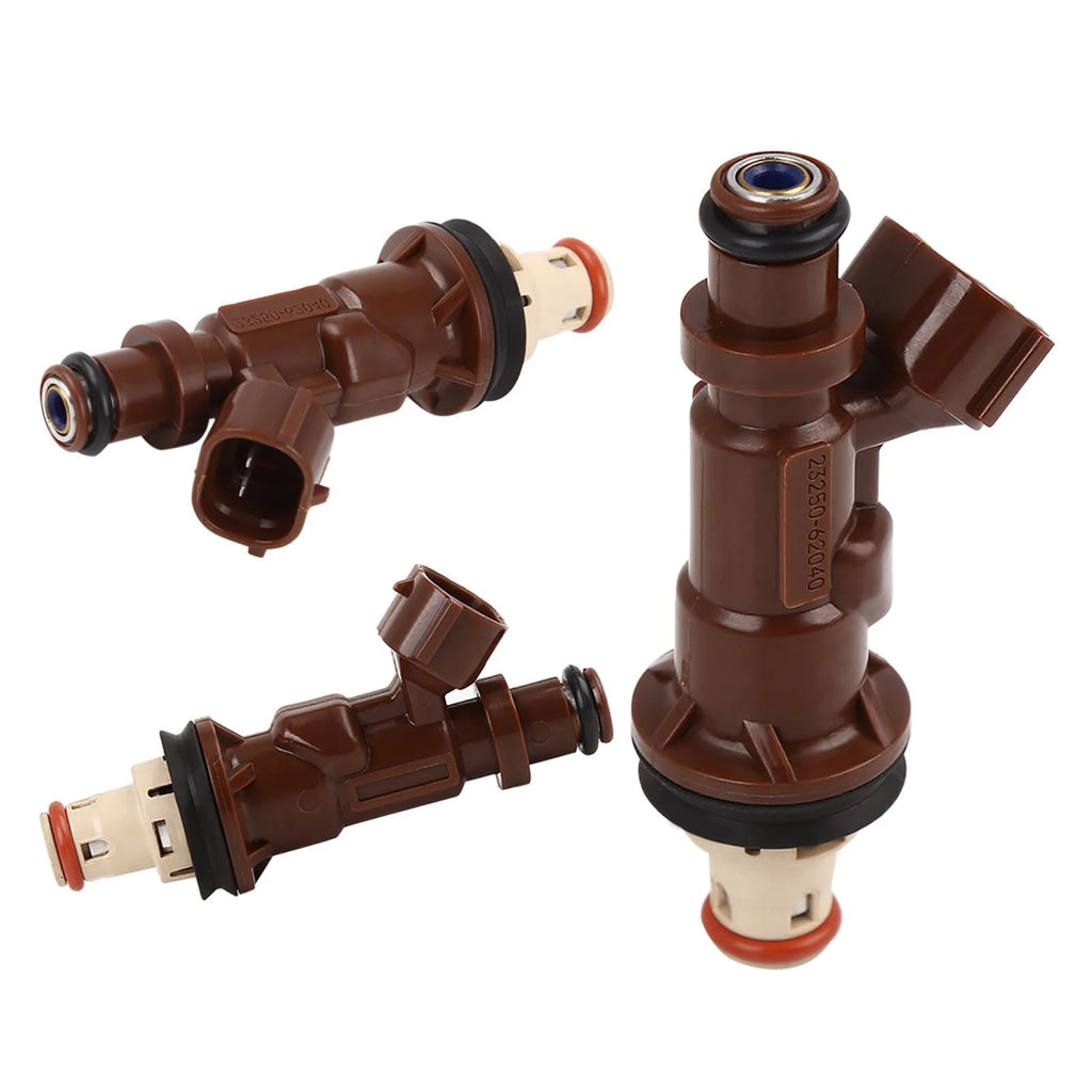 6 Fuel Injectors Nozzle 23250-62040 for Toyota Tacoma Tundra 4Runner (1995–2004)