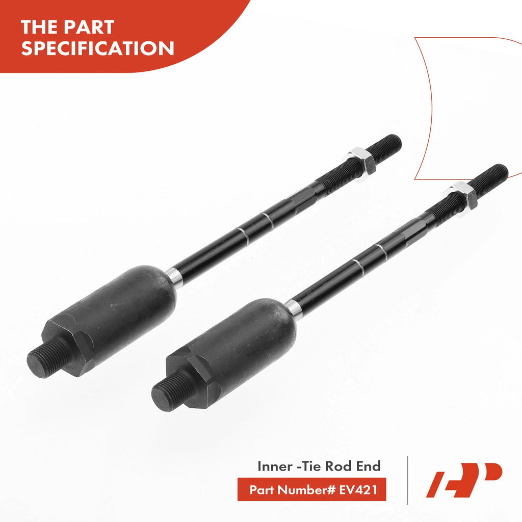 Set of 4 Inner & Outer Tie Rods for Ford Explorer Mercury Mountaineer (2002–2003)