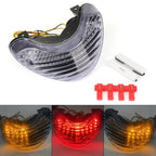 Clear LED Taillight with Integrated Turn Signals for Suzuki SV650 TL1000S TL1000R (1999–2002)