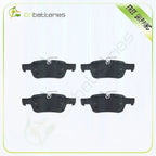 Set of 4 Metallic Rear Brake Pads for Lincoln Continental MKC MKX MKZ