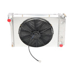 3 Row Radiator and Shroud Fan Kit for Chevy Nova/Camaro/El Camino (1969–1984)