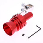 Turbo Exhaust Muffler Pipe Sound Whistle Blow Off Valve Simulator for XL PY