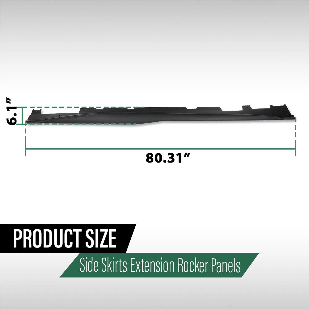 ZL1 Style Side Skirts for Chevy Camaro (2016–2023)