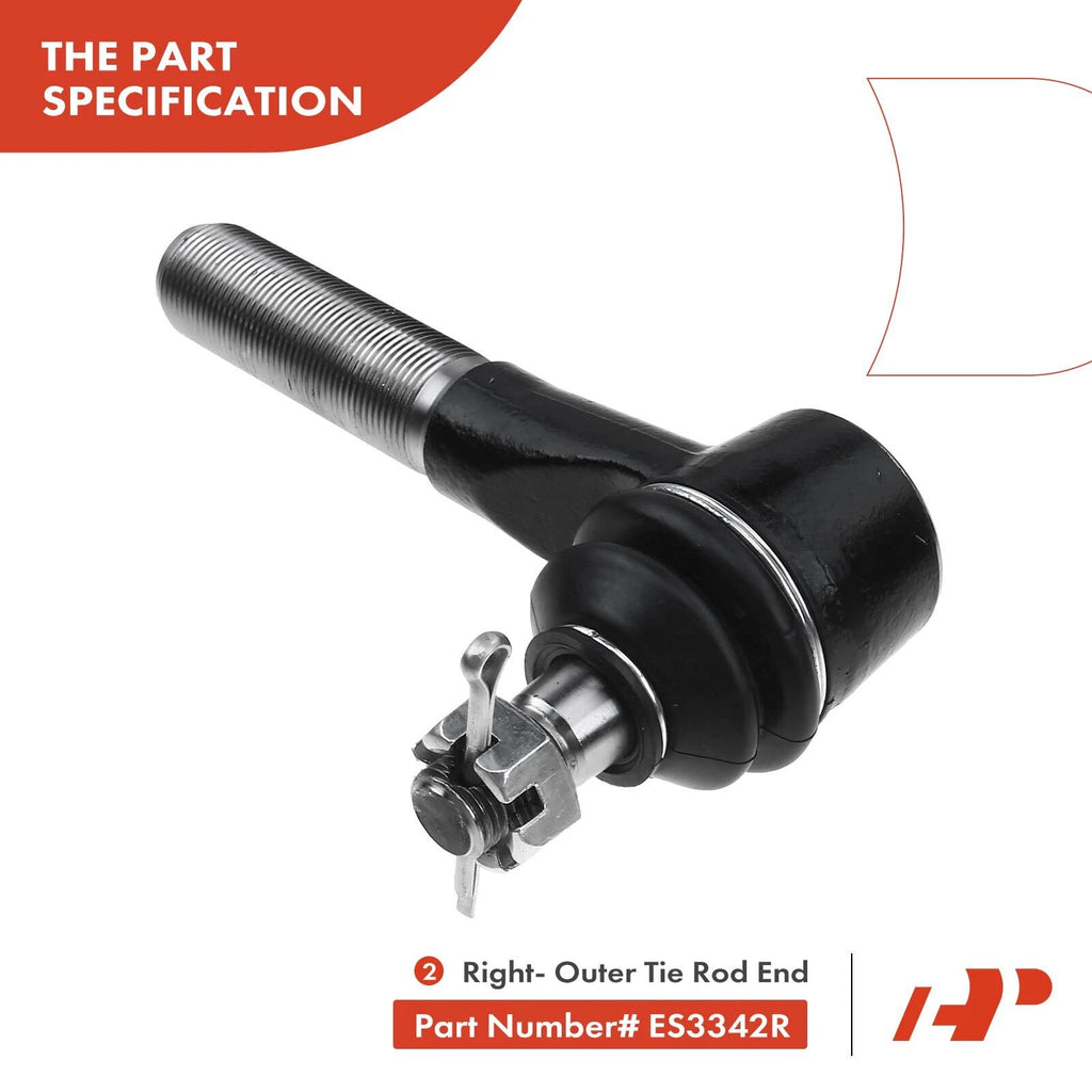 6X Outer Tie Rod End for Ford E-150 (1992-2006)