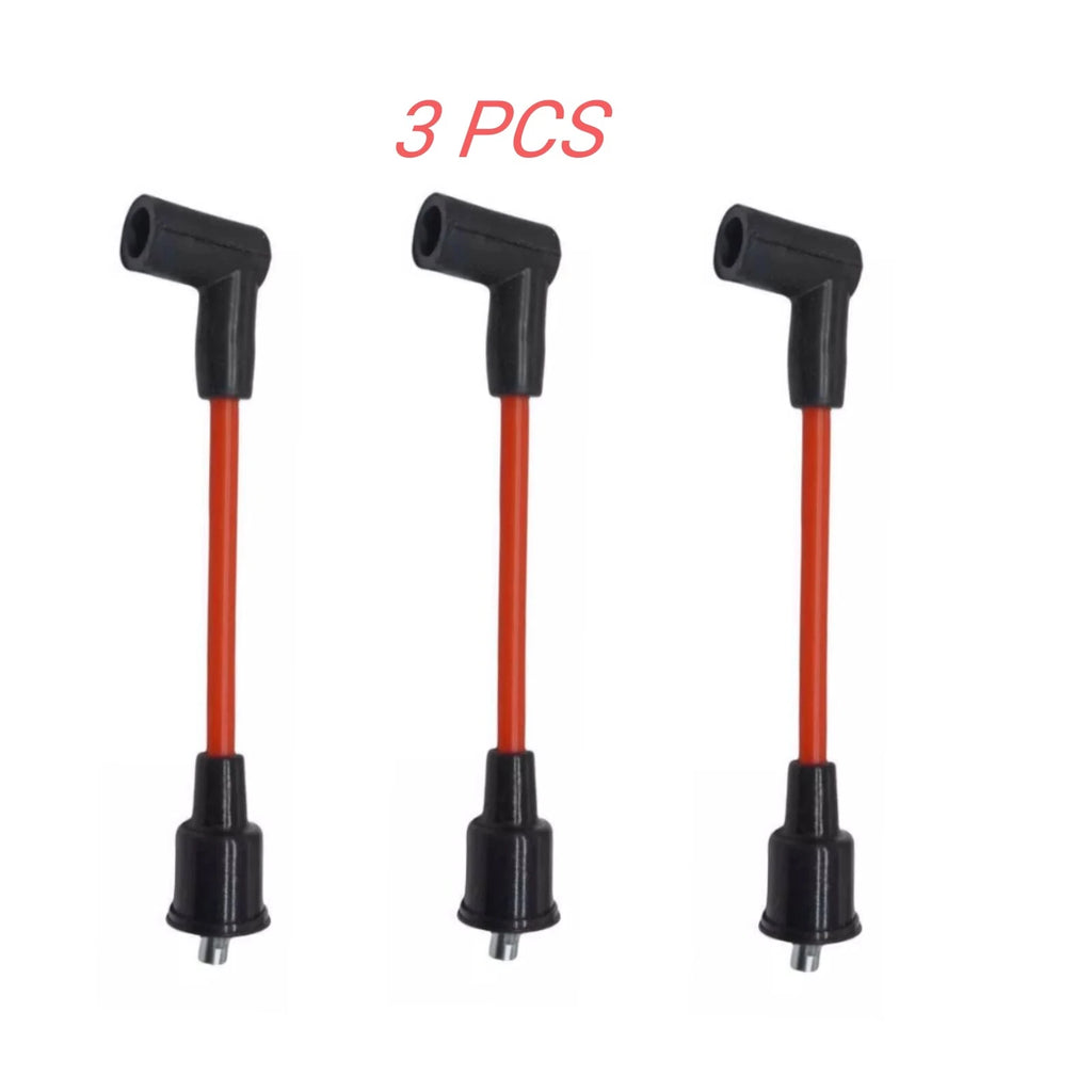 3X Spark Plug Wire for Mercury 150-175-200 (7", 813715A1, 90816A25, 93475A25, 697331)