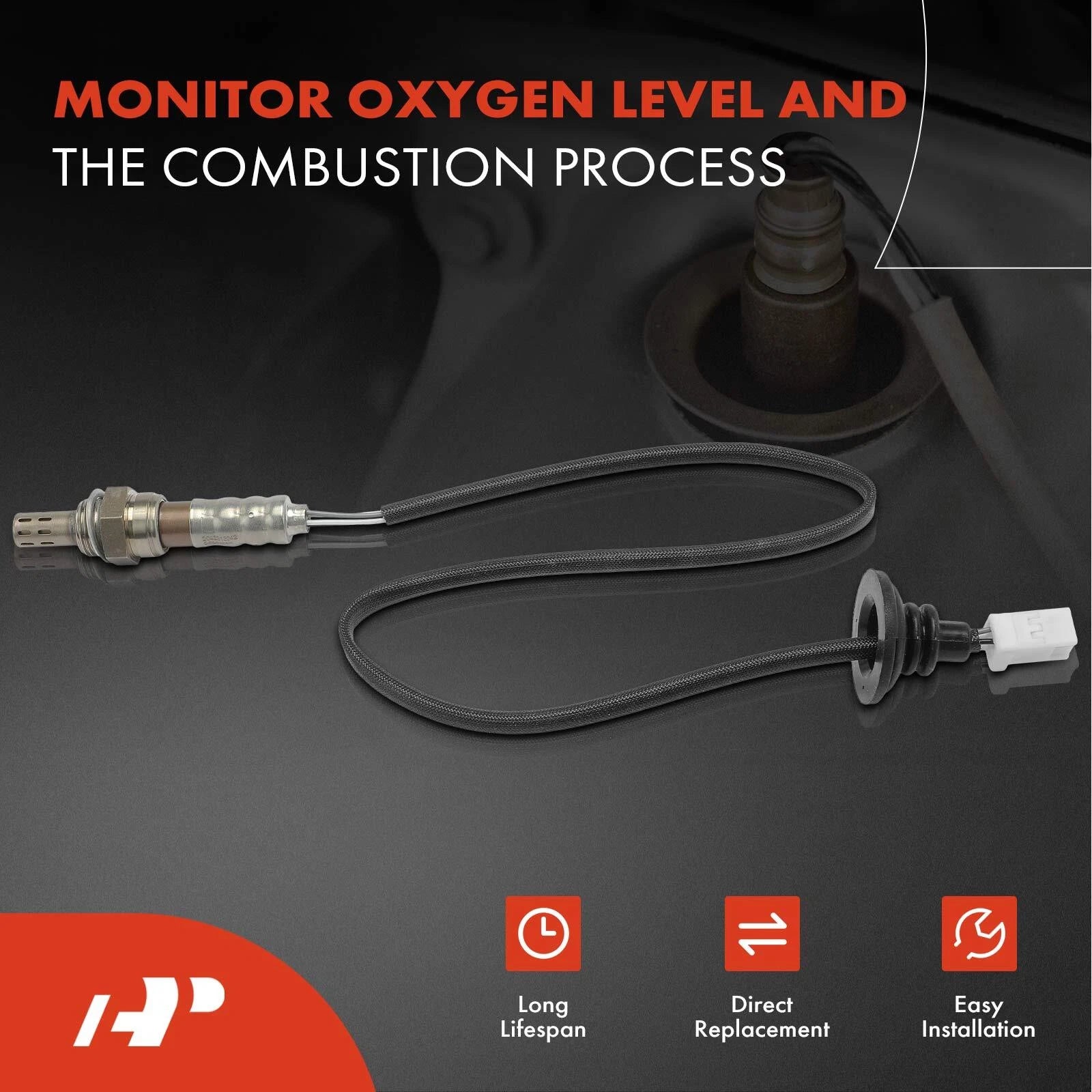 2X O2 Oxygen Sensor for Mitsubishi Outlander (2003)