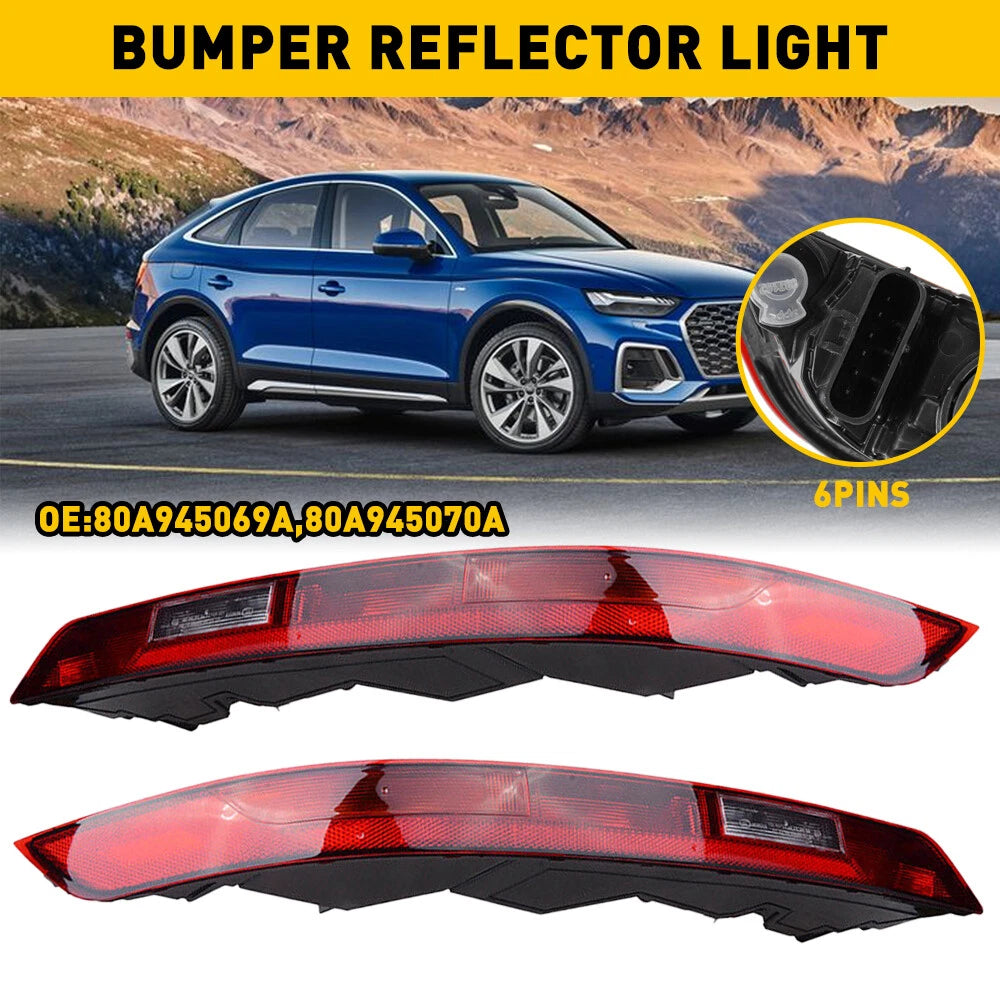Lower Tail Stop Lamp for Audi Q5 (2018–2021) Passenger Side Rear Bumper Light
