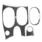 3Pcs Center Console Gear Shift Panel Trim for Chevrolet Corvette C6 (2005–2013)