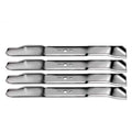 4-Pack Mulching Mower Blades 752233 145106 for AYP 20" Mowers