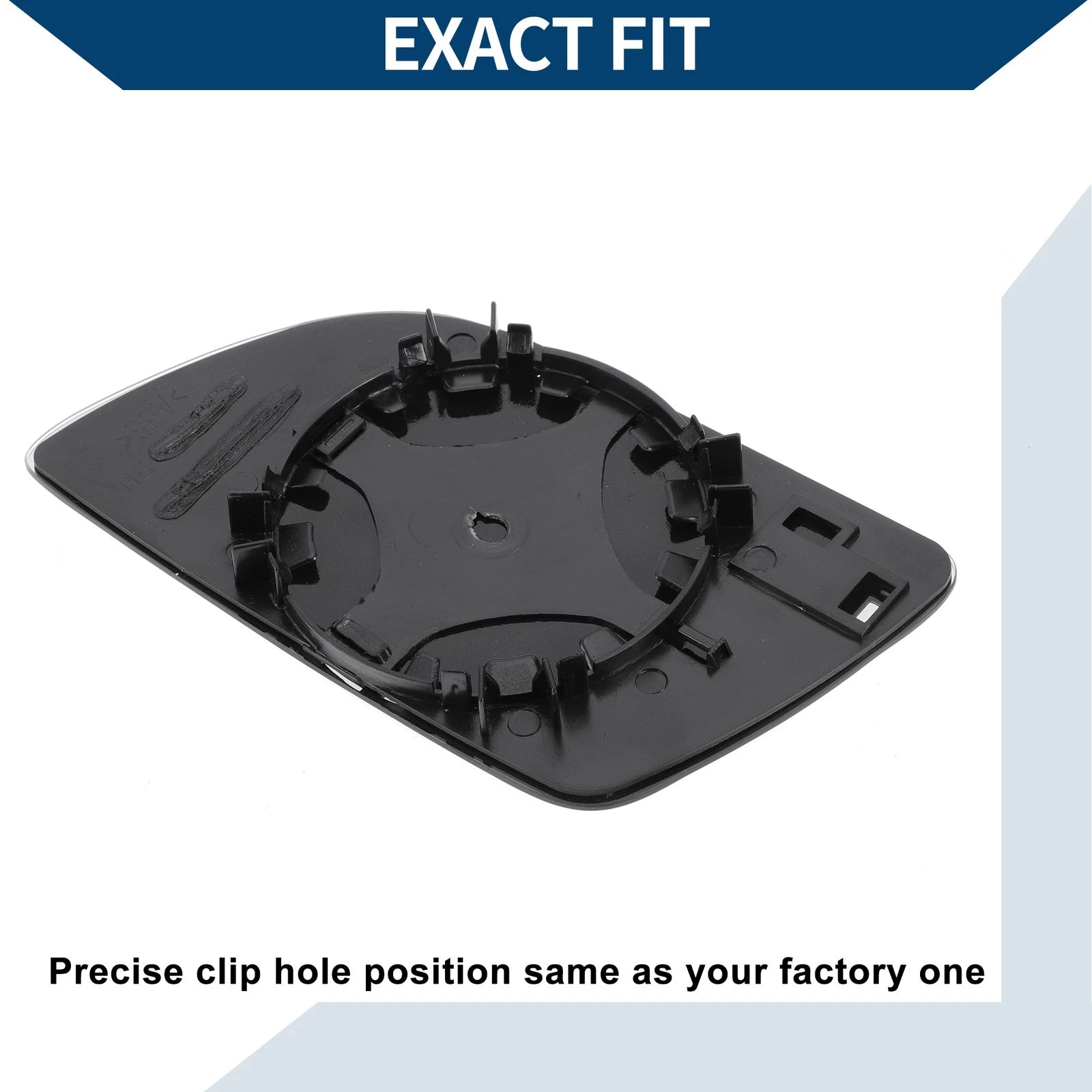 Right Side Mirror Glass Replacement for Volkswagen Polo (2001–2005)