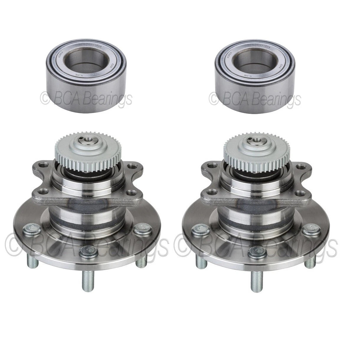 BCA Wheel Bearings & Hub Assemblies Kit for Azera Amanti (2006–2011)