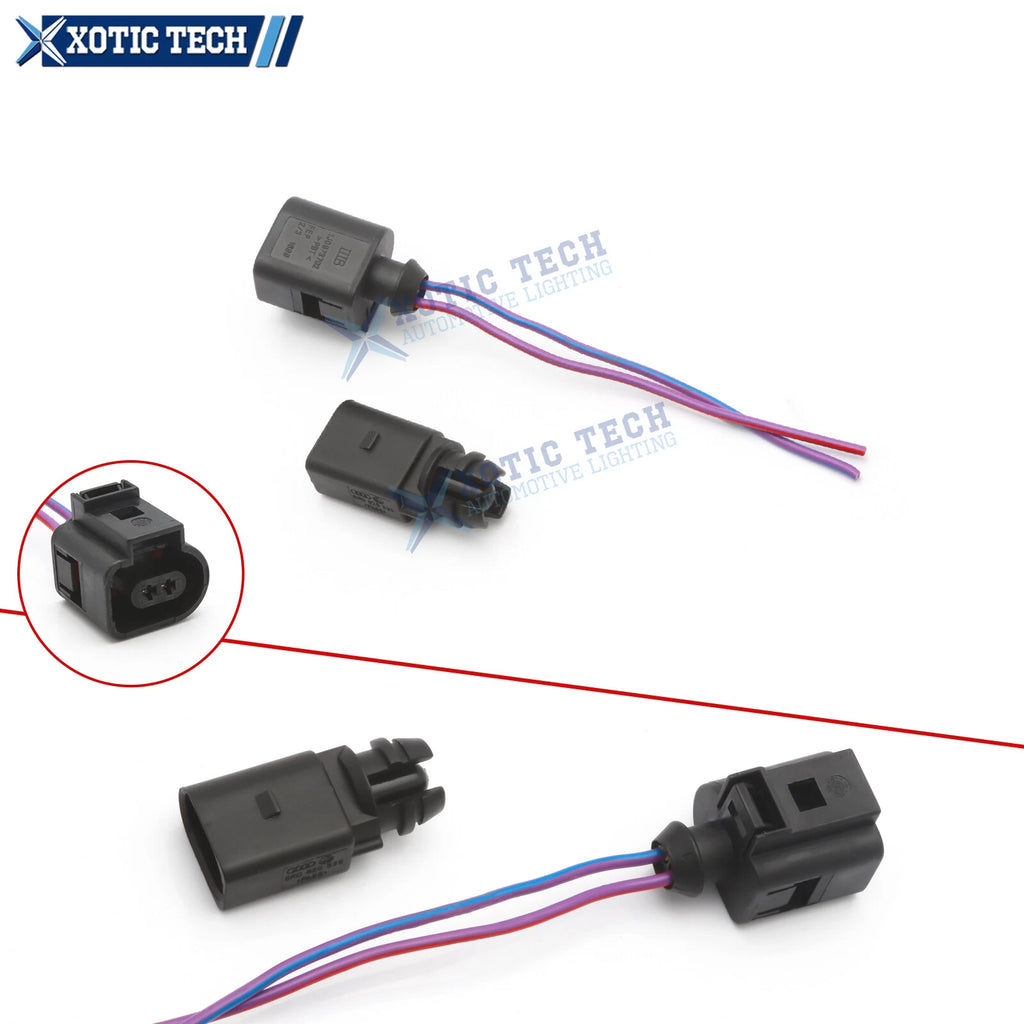 Ambient Air Temperature Sensor with 2-Pin Connector for Audi VW (—)