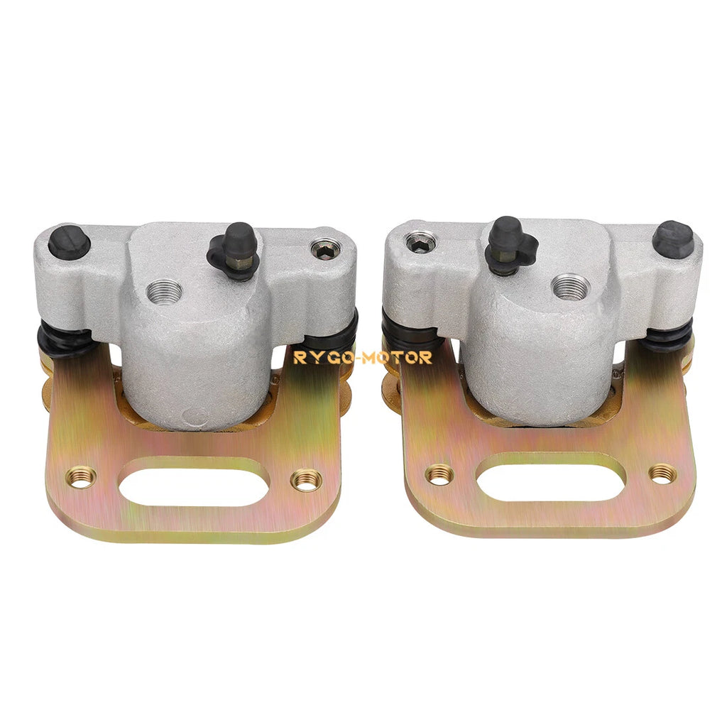 Front Brake Calipers & Pads for Polaris Trail Boss 350L, Xplorer 400, 500 (1990–2005)