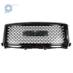 Front Hood Center Grill for GMC Sierra 1500 (2014-2015) Black Honeycomb