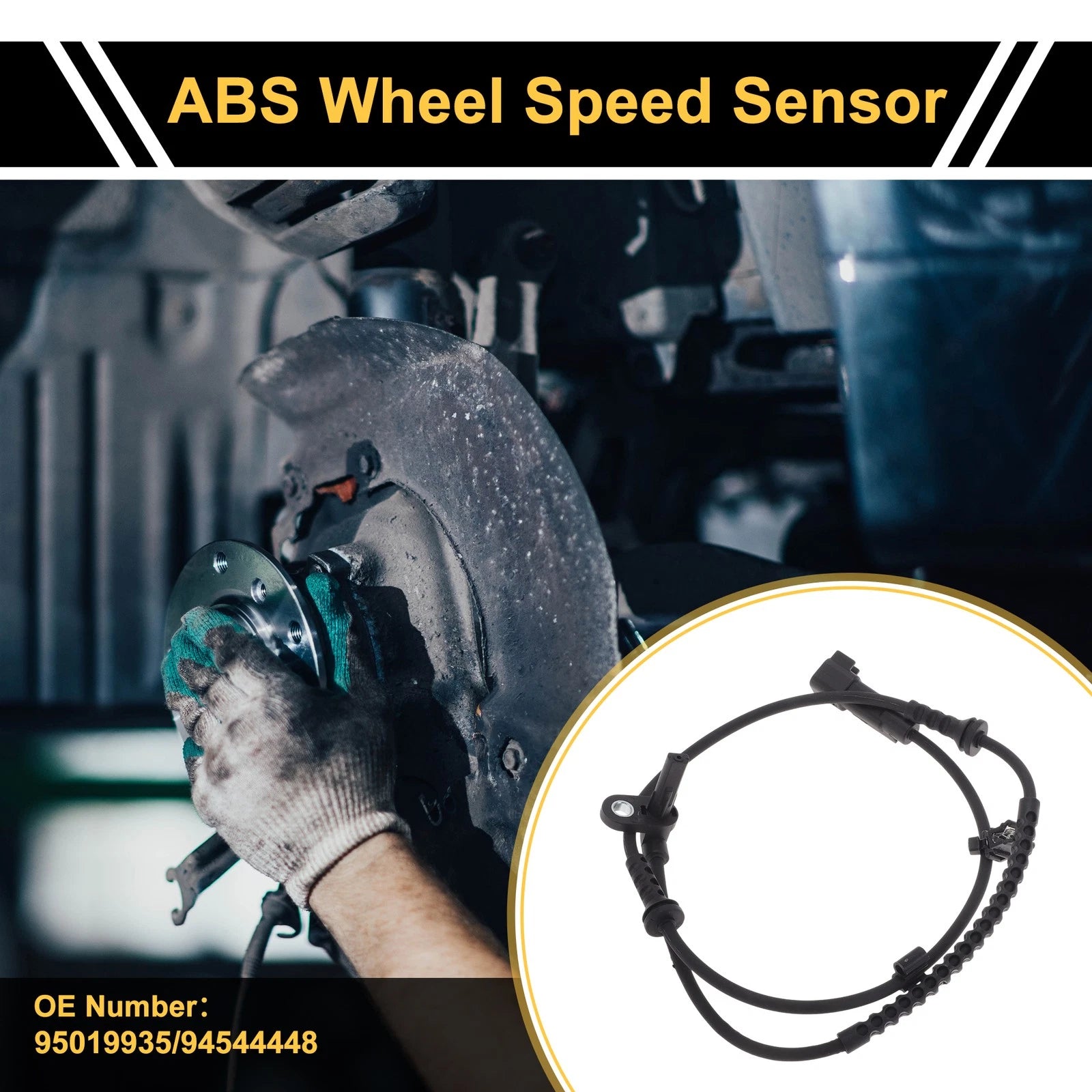 ABS Wheel Speed Sensor No. 95019935 for Chevrolet Sonic (2012–2020) Front Right