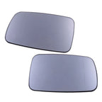 2 x Convex Heated Exterior Mirror Glass for BMW E38 E39 (1995-2001)