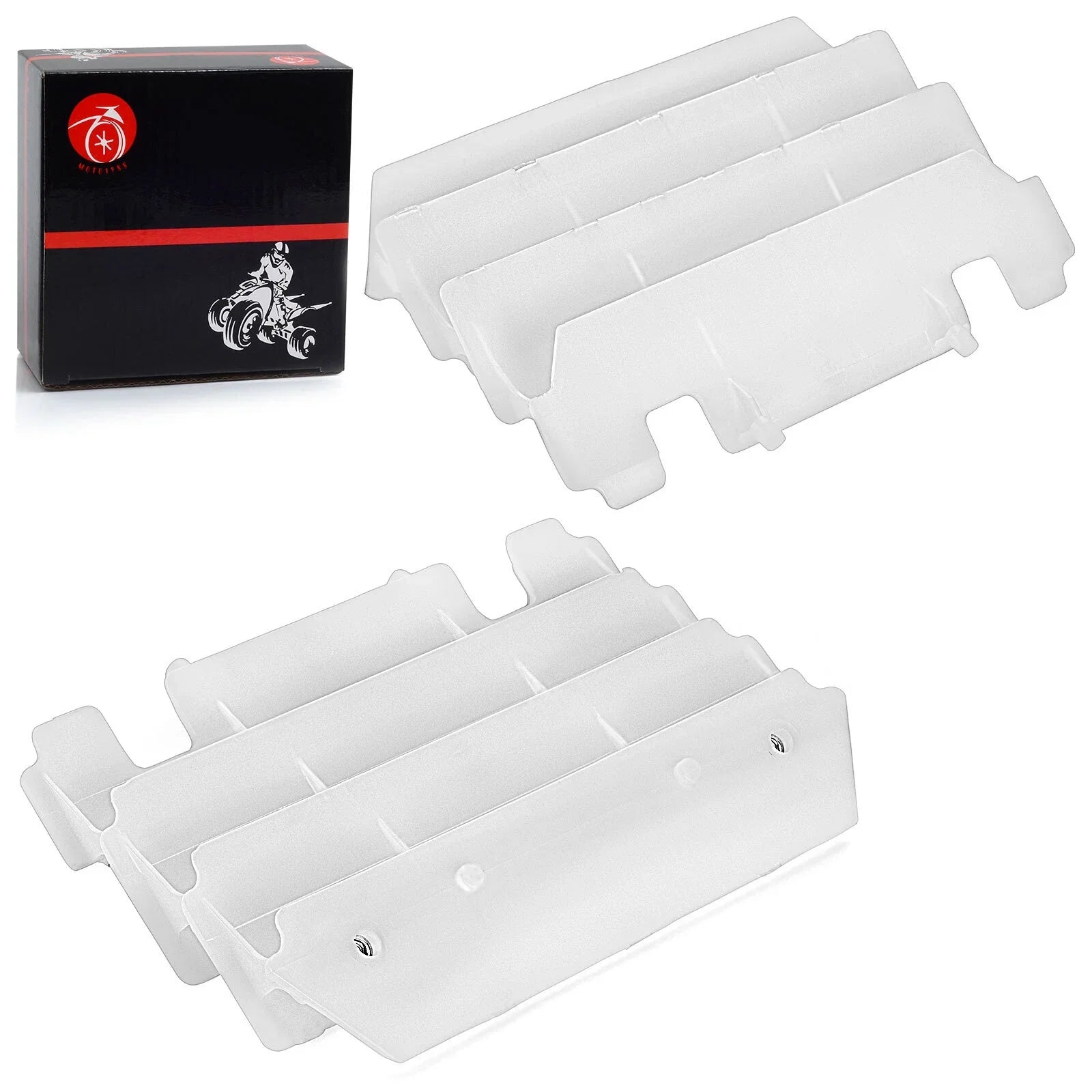Radiator Shrouds Guard Set for Kawasaki KX125 KX250 (1997–2005)
