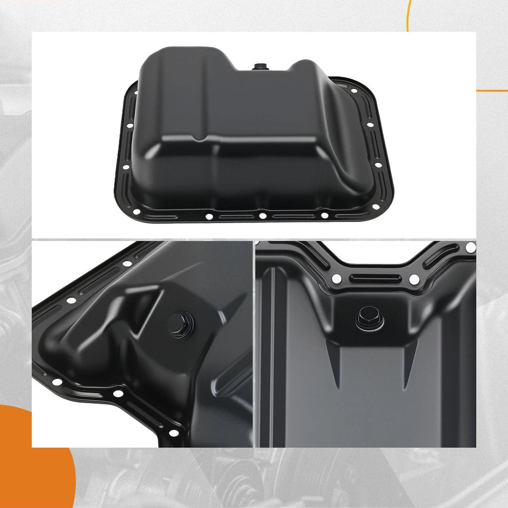 Oil Pan Assembly for Toyota Celica Corolla 1.8L (1993–1997) Steel Lower