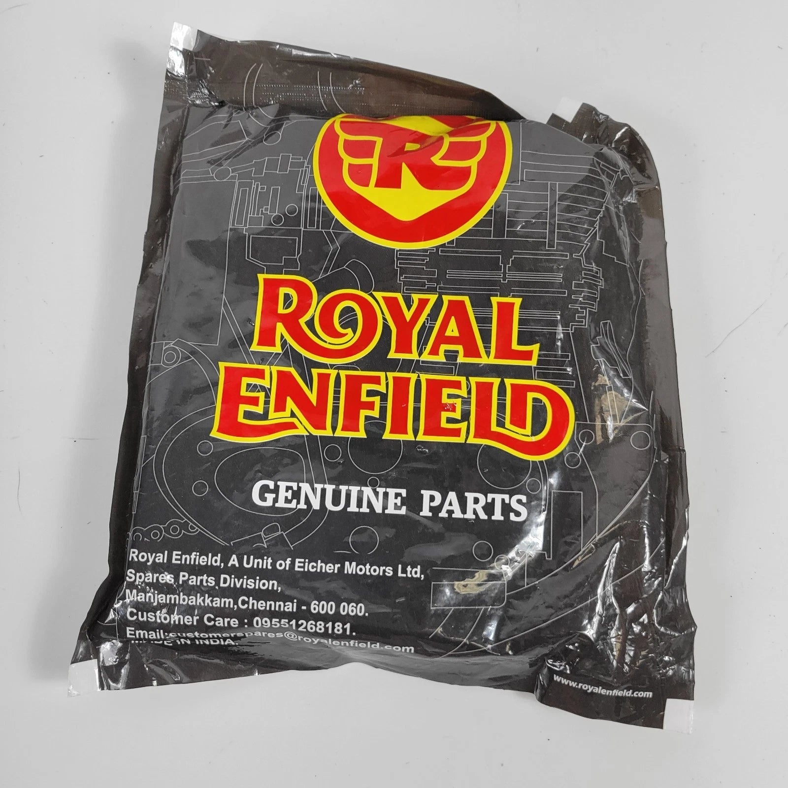 Rear O-Ring Drive Chain for Royal Enfield Classic 500 Bullet 500 (2017–2021) OEM 593236A