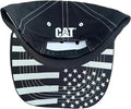 Caterpillar Snapback Hat for CAT Equipment (Black/Gray)