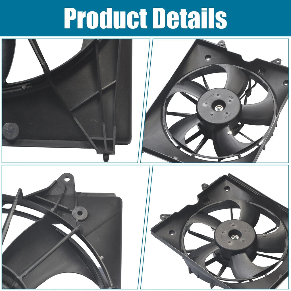 Driver Side Radiator Cooling Fan Assembly for Honda Odyssey (2011–2017)
