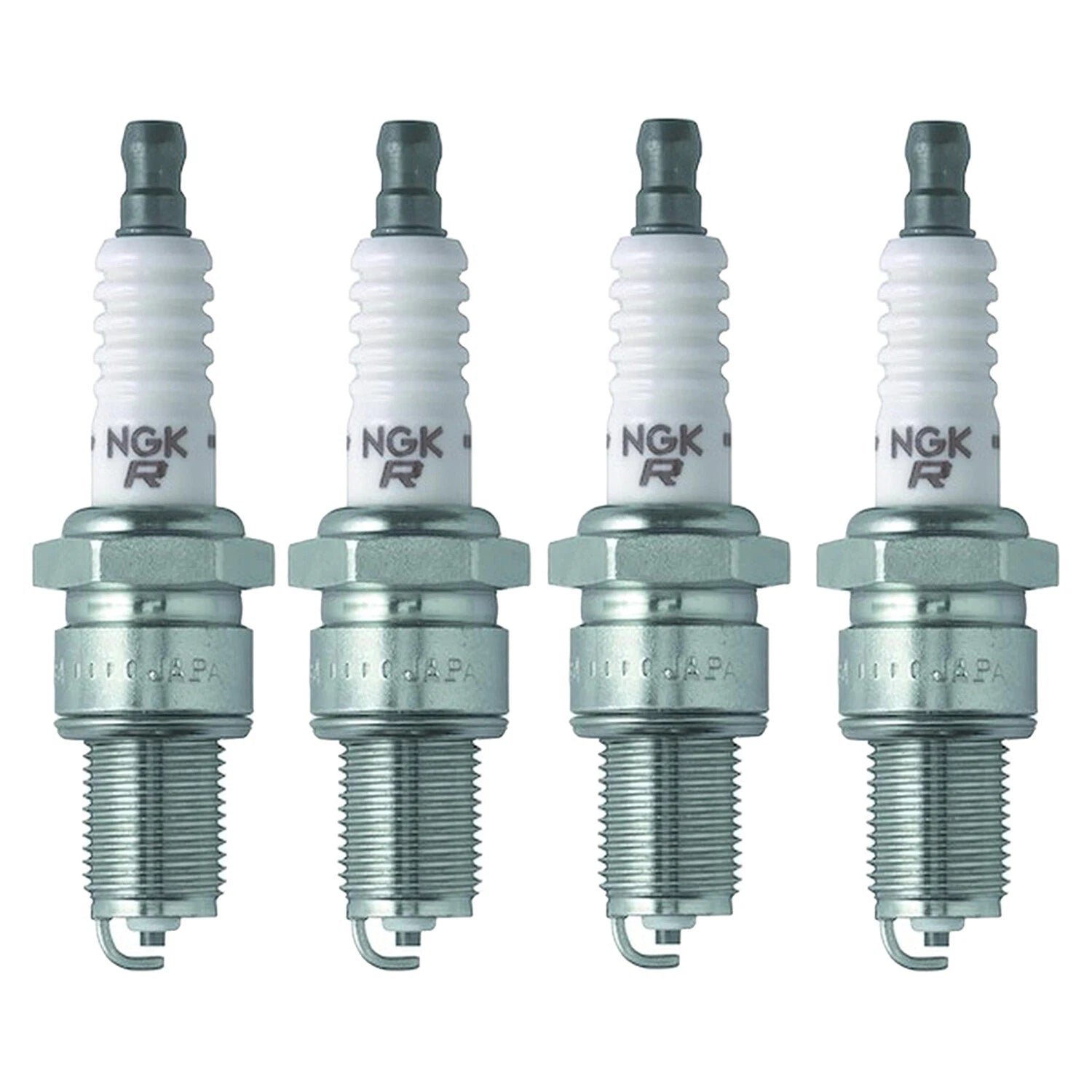 Set of 4 NGK V-Power Spark Plugs 2851 for Skyhawk Courier Sunbird (L4)