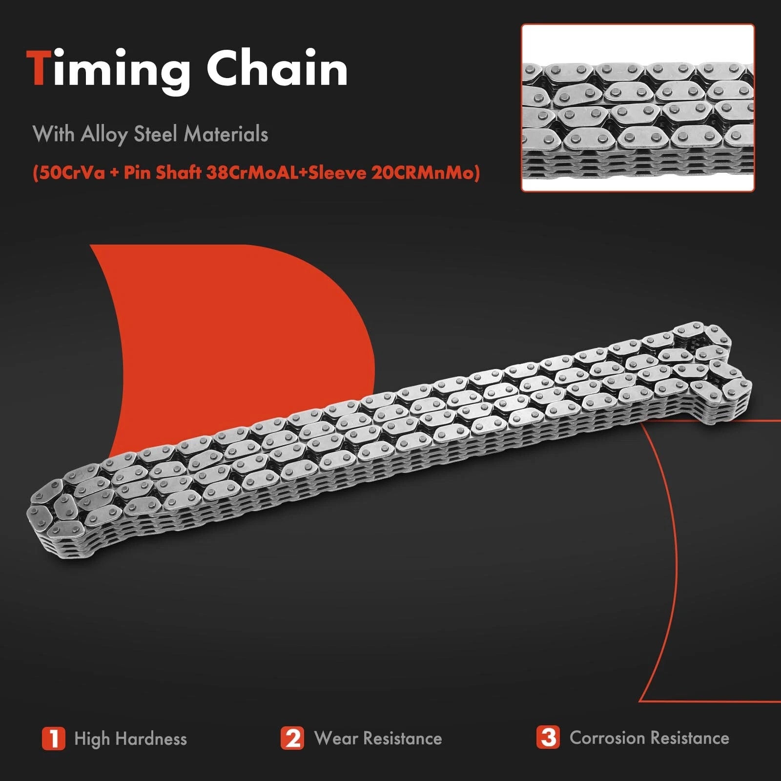 8X Timing Chain Kit for Nissan Sentra (2001-2006)