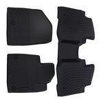 Black TPE Floor Mats for Hyundai Santa Fe Sport (2013–2018) Waterproof