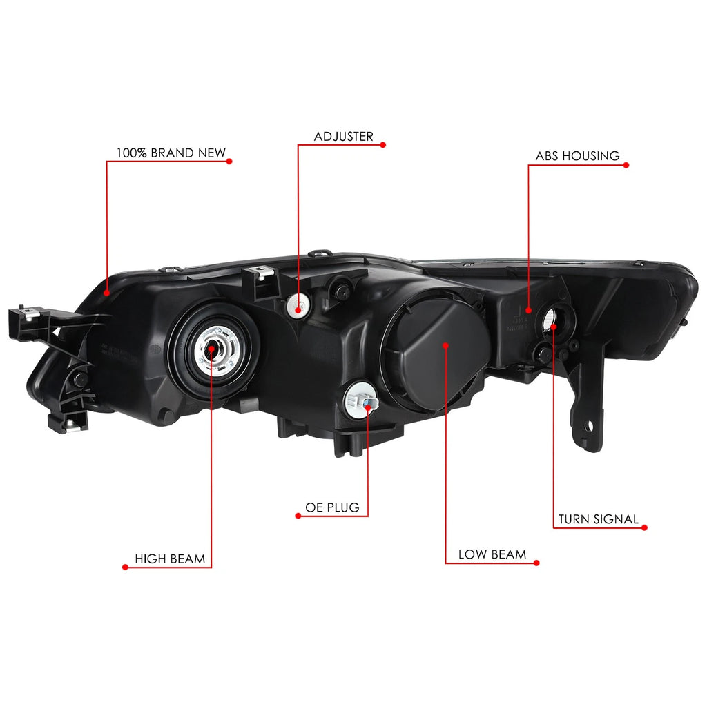 Right Side Projector HID Headlight Assembly for Acura TL Type S (2007–2008)
