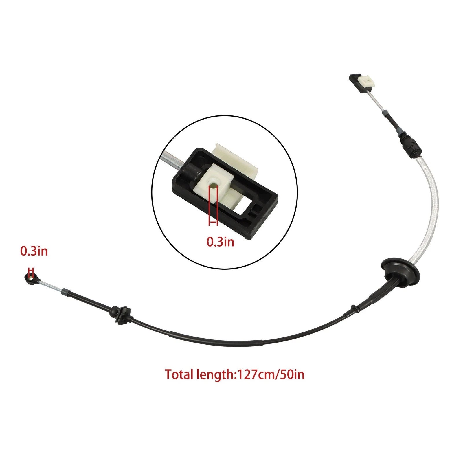 Set of 2 Transmission Shift Cables for Ford F-150 (2005–2008)