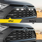 Front Grill Lights for Toyota RAV4 (2019–2024) White Grille Light