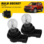 2X Front DRL Daytime Running Light Bulb for Jeep Renegade (2014–2021)