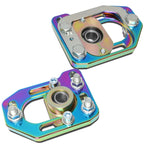 2X Adjustable Camber/Caster Plates for Ford Mustang (1979–1989) Neo Chrome