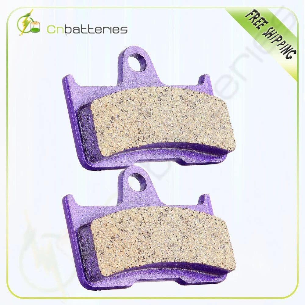 Rear Brake Pads for Yamaha YFM660F 4x4 Grizzly 660 (2002–2004) - Carbon Fiber
