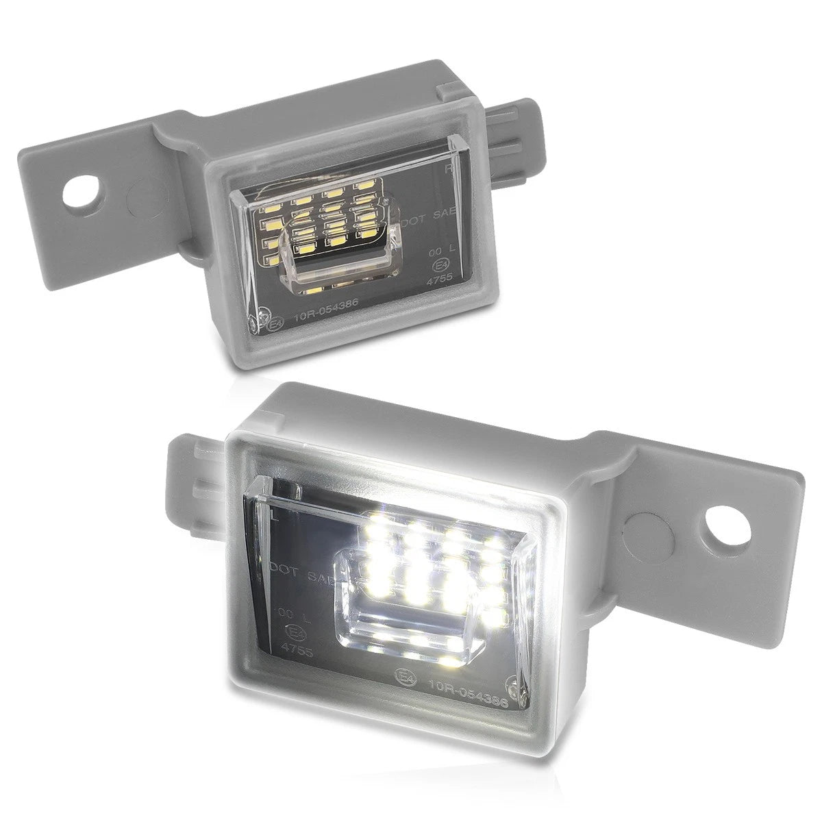 Dual L-Shape LED DRL Headlights for Dodge Ram 1500-3500 (1994–2002)