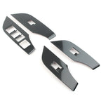 Window Lift Panel Switch Cover Trim for Toyota RAV4 (2019–2024) Carbon Fiber RHD