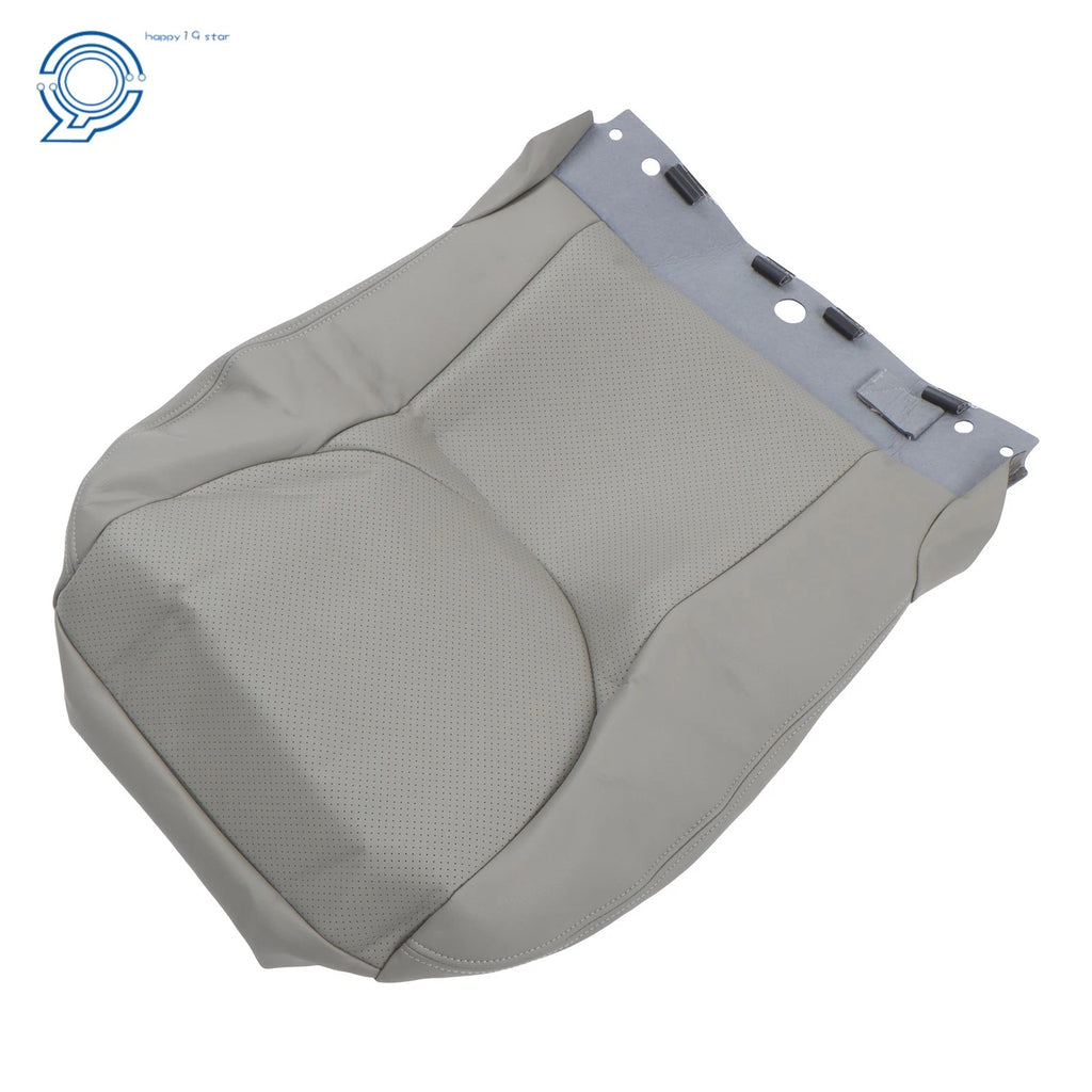 Driver Left Bottom Seat Cover for Toyota RAV4 (2006–2012) Gray Leather Perforation