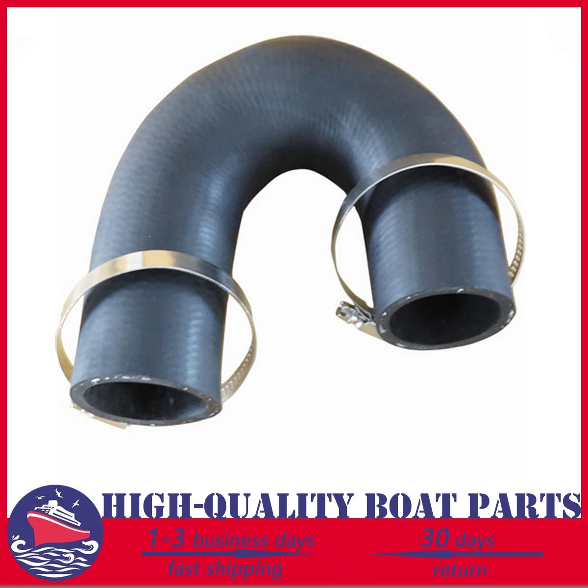 Elbow Water Pump Hose for Mercury Volvo 3.0L 4Cyl (Thermostat Housing)