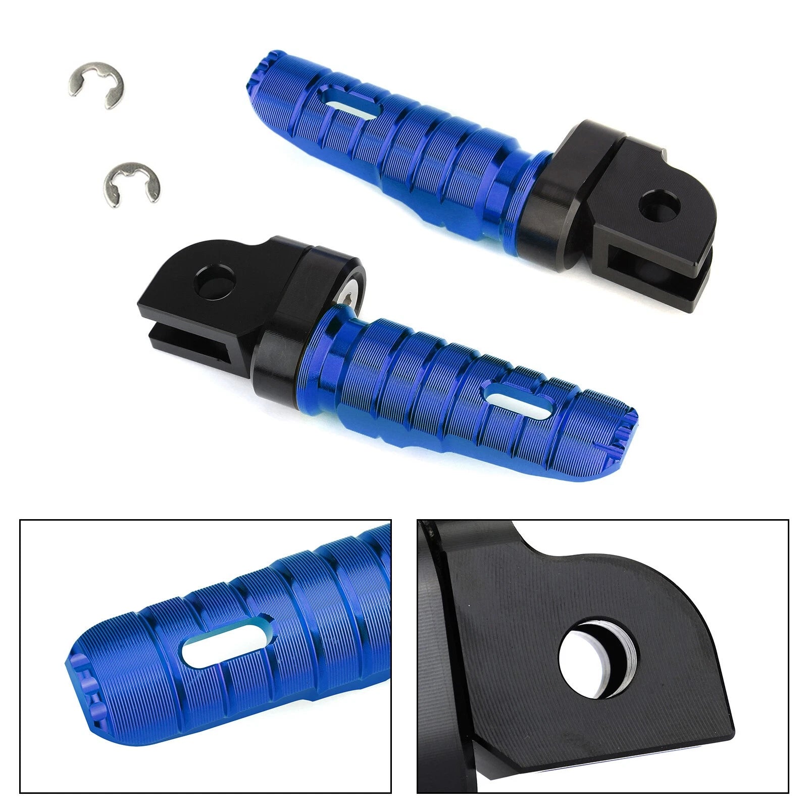 Front Footrests Foot Pegs for Yamaha FZ-07 FZ-09 FJ-09 FZ-10 XSR 700 900 FZ8 D8