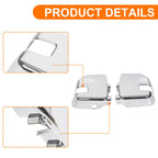 Chrome Mirror and Handle Cover for Ford F250 F350 Super Duty (2017–2022)