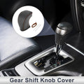 Gear Shift Knob Cover for Toyota Tacoma (2016–2022) Black Carbon Fiber