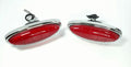 LED Tail Light Assembly Pair Left Right Replacement for Ford F1 (1949–1950)