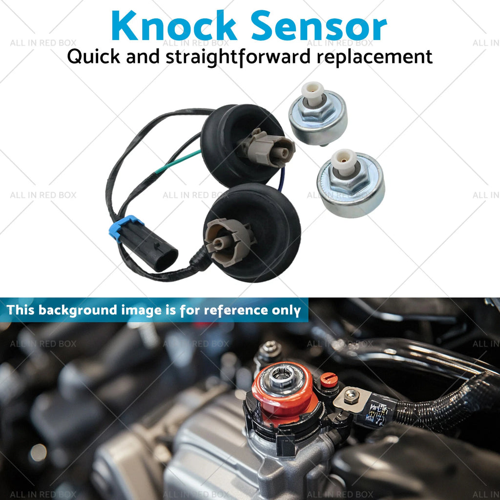 2X Knock Sensors for Chevy Silverado Express GMC (12589867, 213-3521)