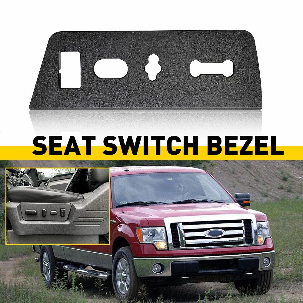 Front Driver Seat Switch Housing Trim Bezel Panel for Ford F-150 (2009–2014)
