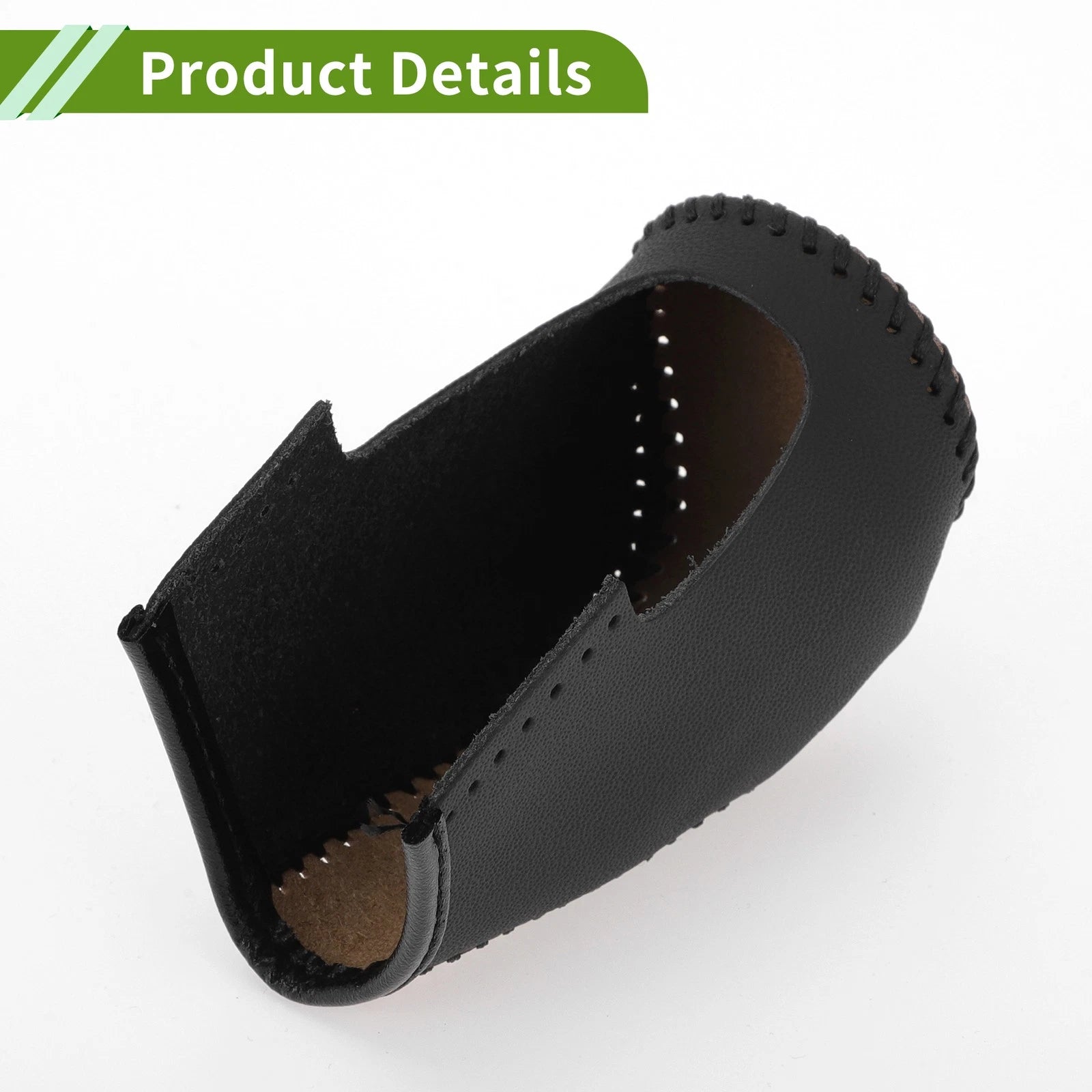 1 Pc Gear Shift Knob Cover for Mazda 3 (2014–2018) Brown Carbon Fiber