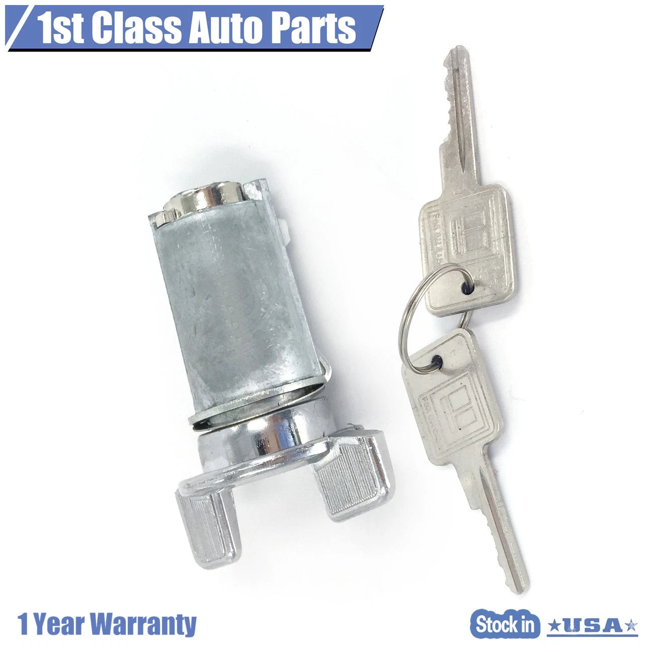 Ignition Lock Cylinder with Keys for Chevrolet Camaro (1969-1996)